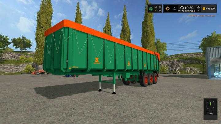 FS17 – Aguas Tenias Trailer Truck36T V1