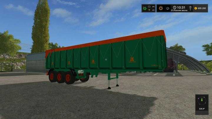 FS17 – Aguas Tenias Trailer Truck36T V1