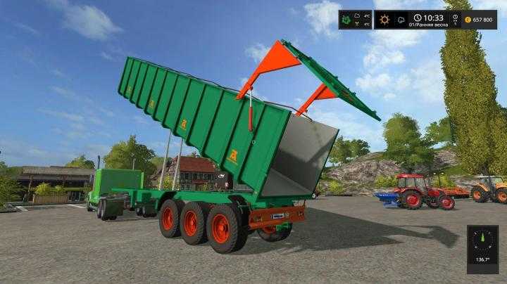 FS17 – Aguas Tenias Trailer Truck36T V1