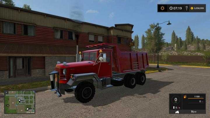 FS17 – Big Red Dump Truck V2