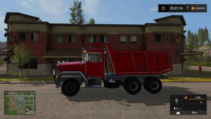 FS17 – Big Red Dump Truck V2