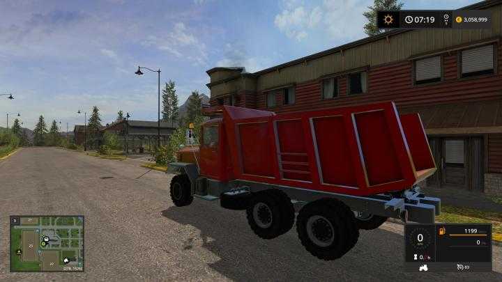 FS17 – Big Red Dump Truck V2