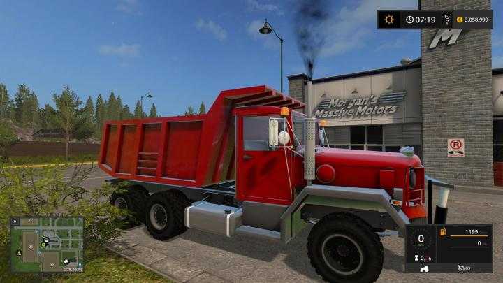 FS17 – Big Red Dump Truck V2