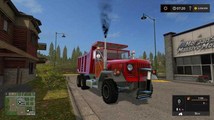 FS17 – Big Red Dump Truck V2