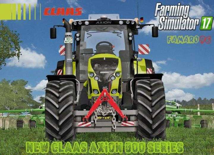 FS17 – Claas Axion 800 Series Full Pack V1