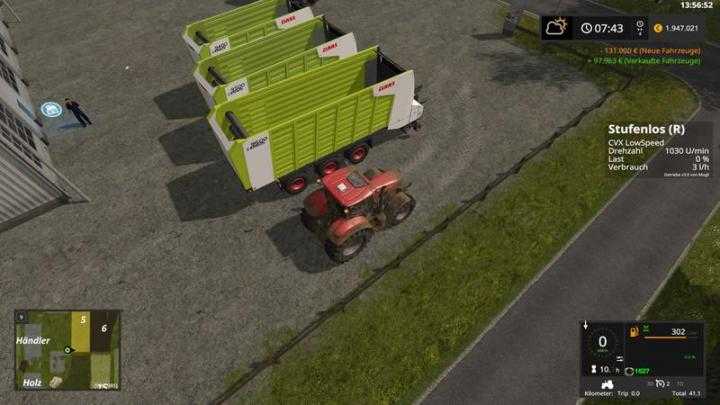 FS17 – Claas Cargos 9400 Trailer V2