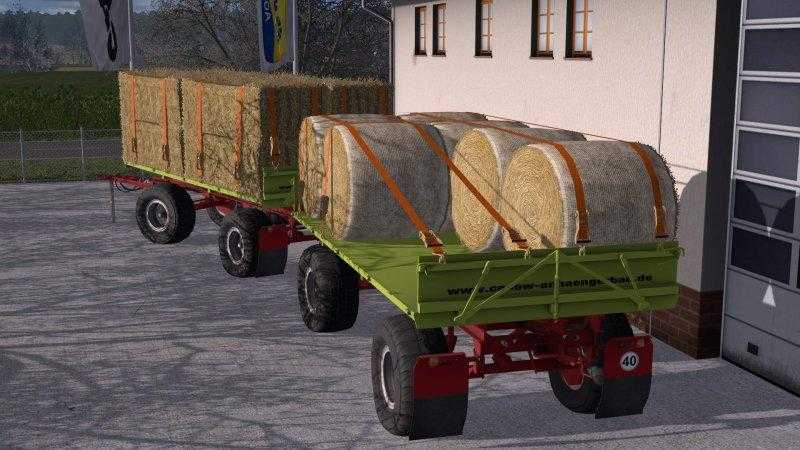 FS17 – Conow Hw80 Bale Trailer V1.0