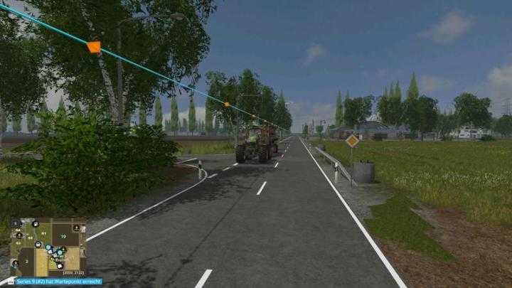 FS17 – Courses Retracted To Nordfriesische March New V2.1