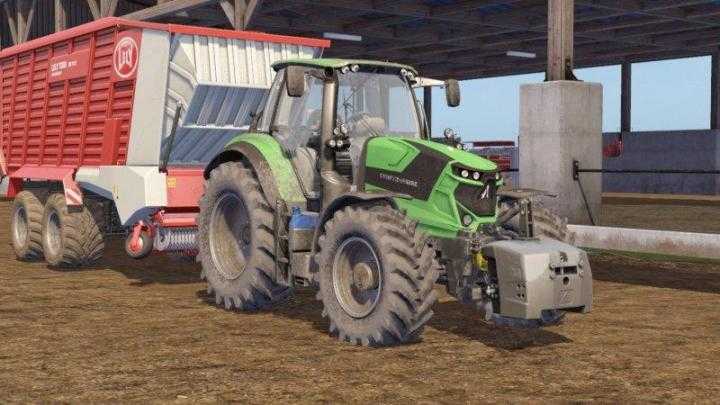 FS17 – Deutz-Fahr 6 Ttv Tractor V1.1