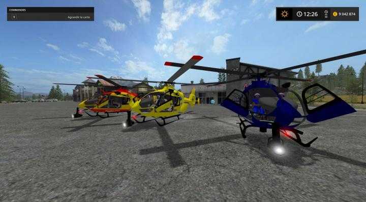 FS17 – Ec 145 Securite Civile V2