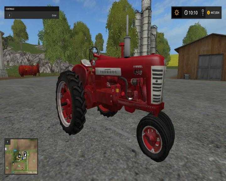 FS17 – Farmall 450 With 3 Point And Updated Sound V2