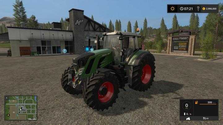 FS17 – Fendt 800 Vario S4 Tractor V2
