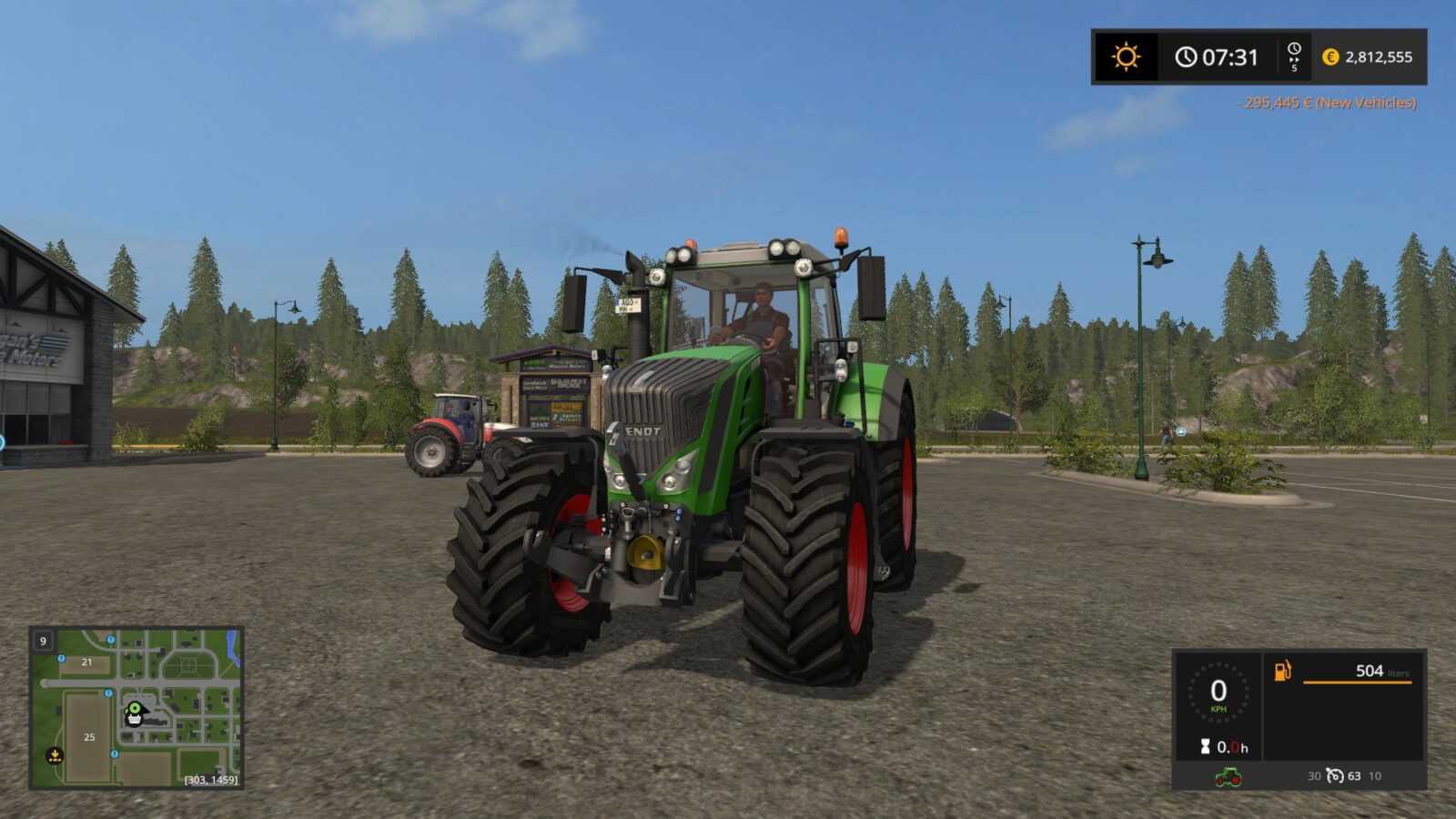 FS17 – Fendt 824 Vario Tractor V1.0