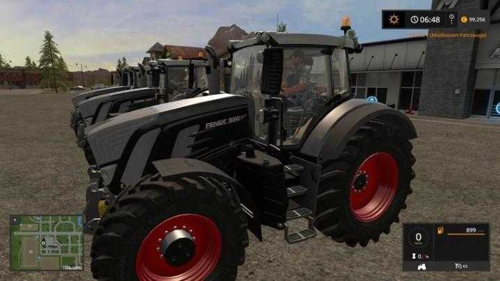 FS17 – Fendt 900 Black Tractor V1.2