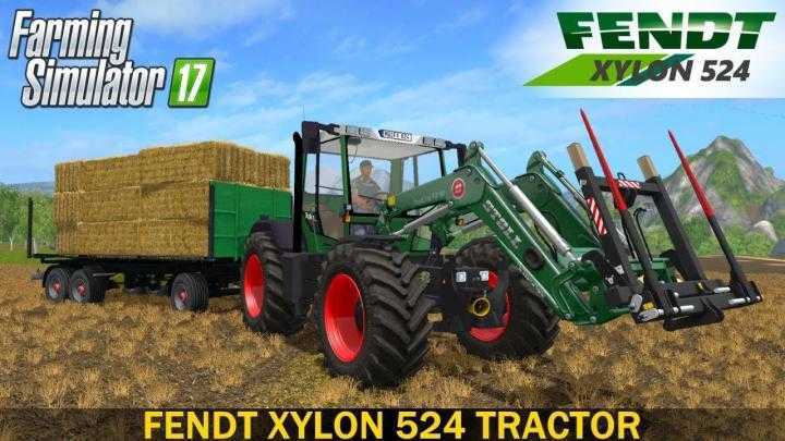 FS17 – Fendt Xylon 524 Tractor V1.2