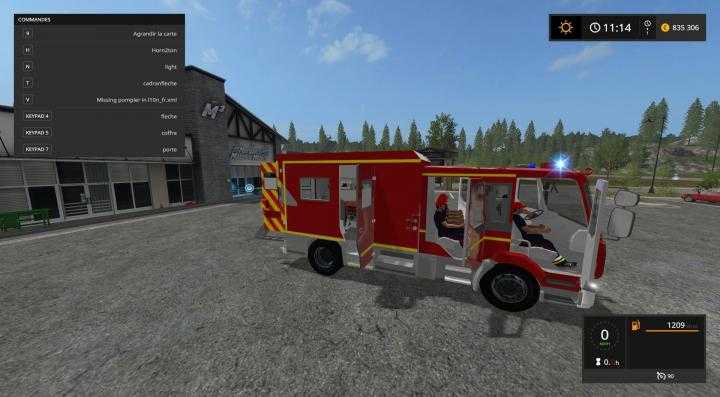 FS17 – Fourgon Premier Secours Evacuation V1