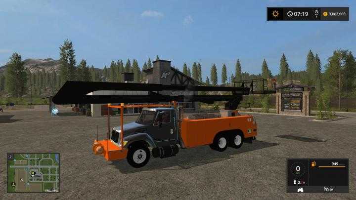 FS17 – Frightlinner Bucket Truck V2