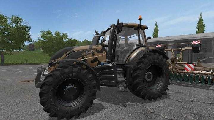 FS17 – Valtra T Series Camo Terra Disc 600 V1