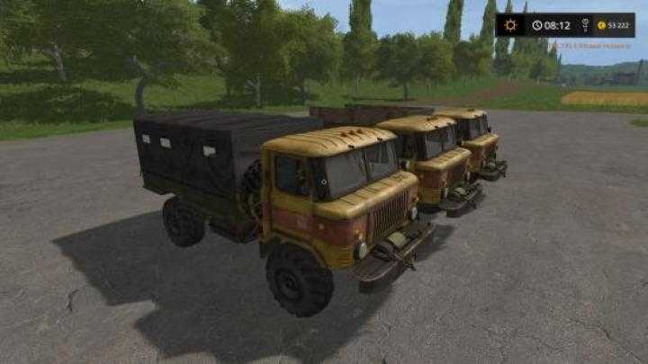 FS17 – Gaz-66 (New Textures) V1.6.2