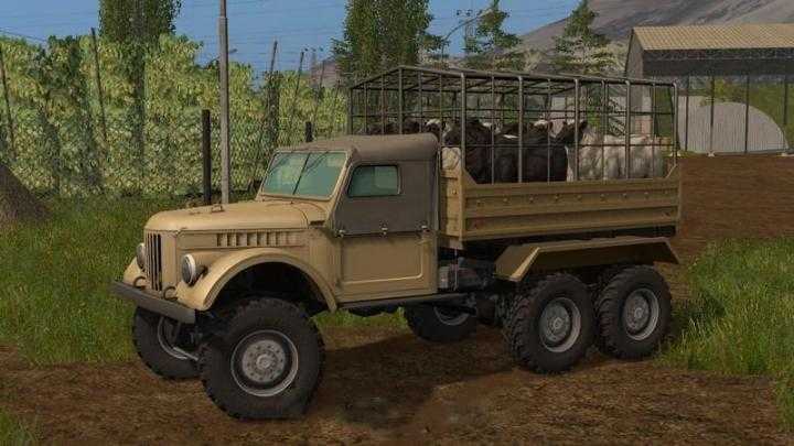 FS17 – Gaz-69 For Live Transport V1