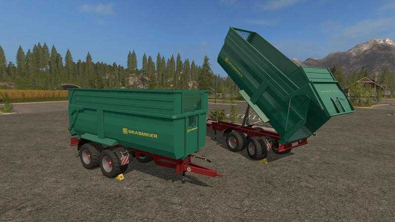 FS17 – Grabmeier Muldenkipper Trailer V3