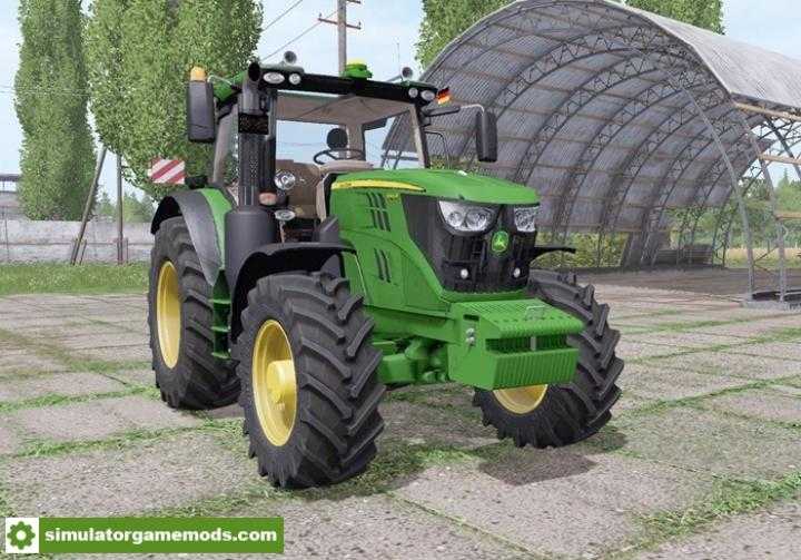 FS17 – John Deere 6145R Tractor V1.1