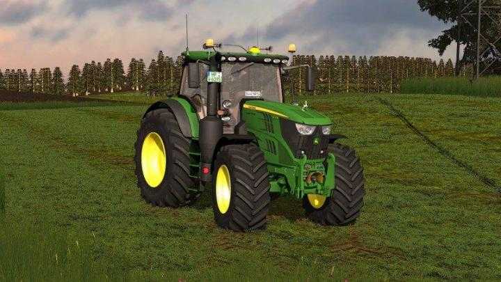 FS17 – John Deere 6R Tractor V2
