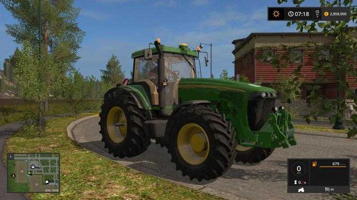 FS17 – John Deere 8520 Tractor V3