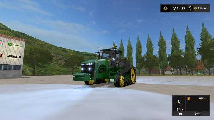 FS17 – John Deere 8R + 8Rt Tractor V1