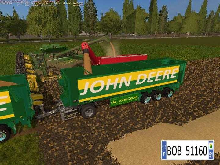 FS17 – John Deere Bulk Trailer