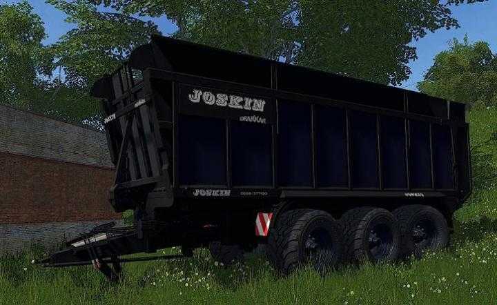 FS17 – Joskin Drakkar 8600 Dark Trailer V1.4