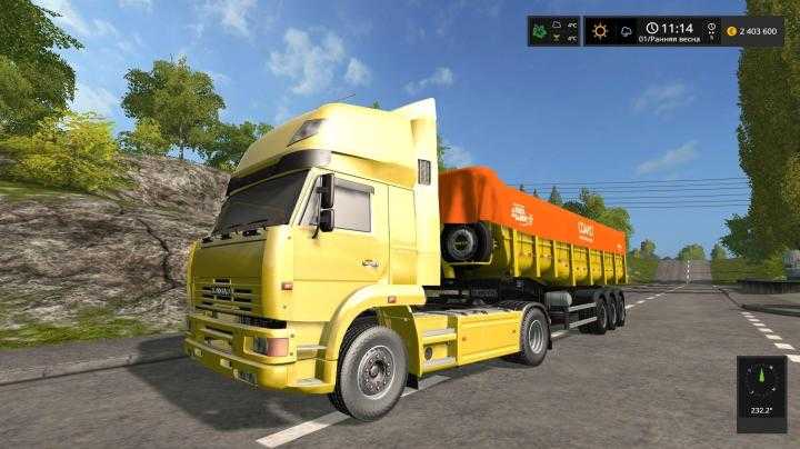 FS17 – Kamaz 5460 High Roof V1