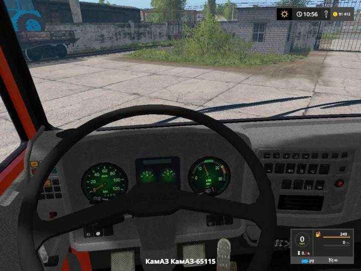 FS17 – Kamaz 65115 And Trailer 93043 V1