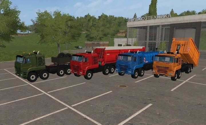 FS17 – Kamaz 65228 Pack V1.1