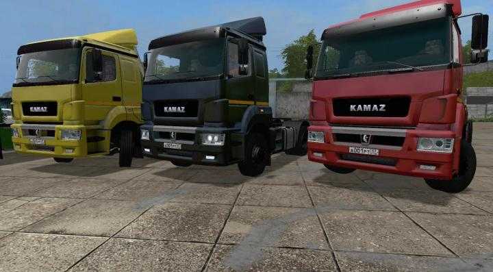 FS17 – Kamaz 65806-002-68 Truck V1