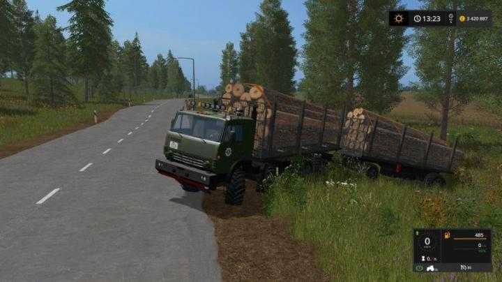 FS17 – Kamaz Pack 8X8 Timber Truck Beta