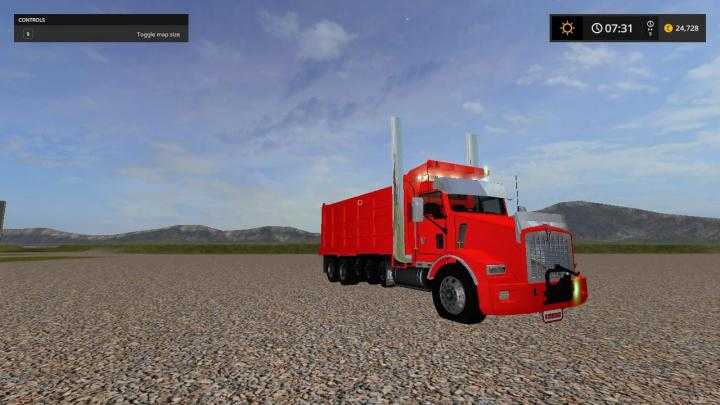 FS17 – Kenwortht800 Dump Truck V1.0.0.2