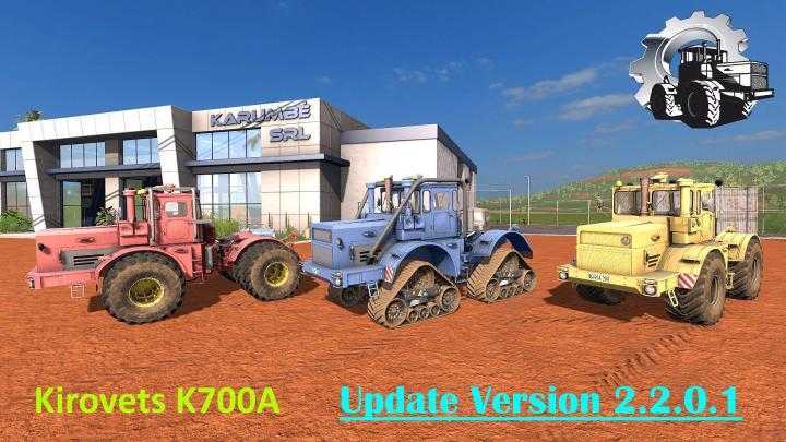 FS17 – Kirovets 700A Tractor V2.2.0.1