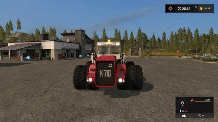 FS17 – Kirovets K710 Tractor V1.0.0.1
