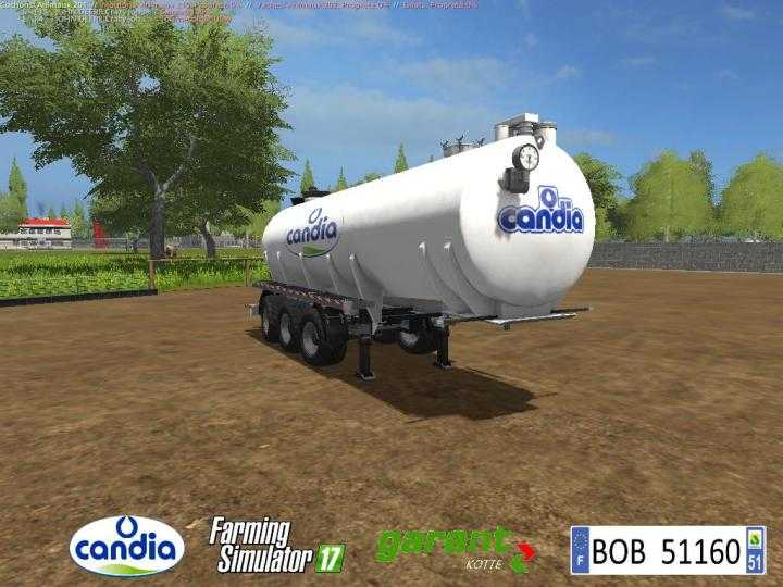 FS17 – Kotte Milk Tank Candia V1.0.0.2