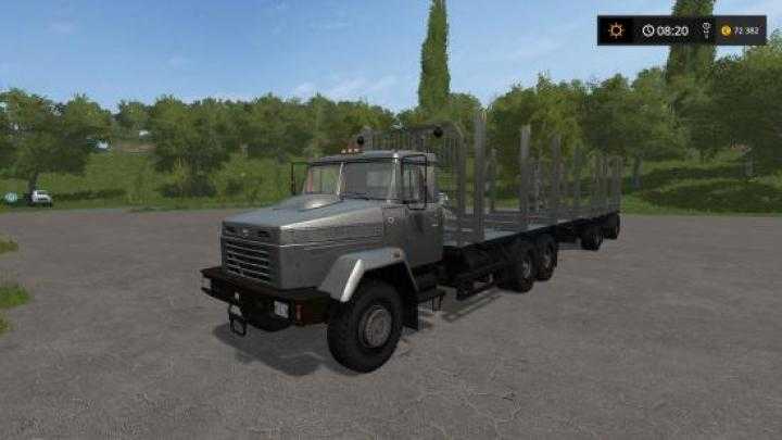 FS17 – Kraz-6233M6 Forest Truck