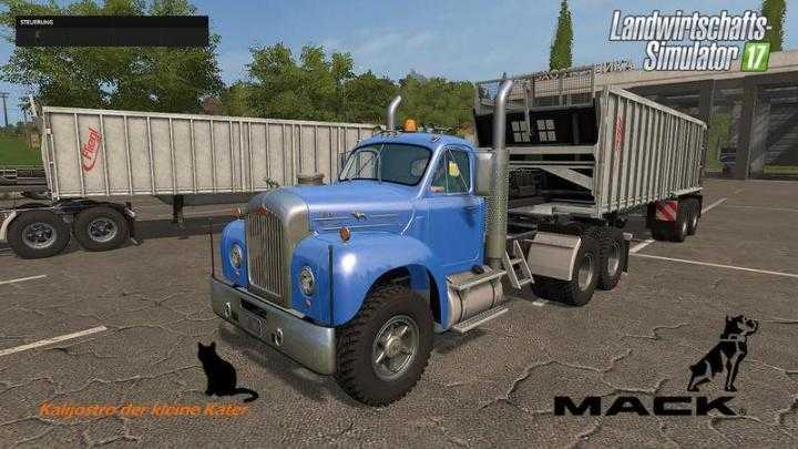 FS17 – Mack Truck And Trailer Set V1.1.0.1