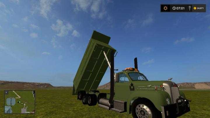 FS17 – Mackb61 Square Body Dump Truck V1.0.0.2