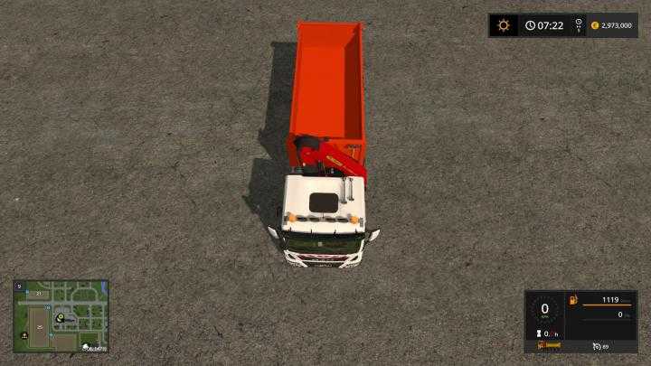 FS17 – Man Crane Tipper (Tpm Version) V1