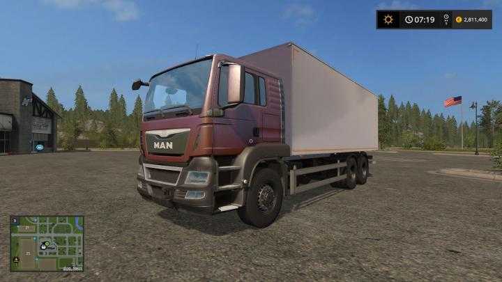 FS17 – Man Palletloader Truck + Trailer V1