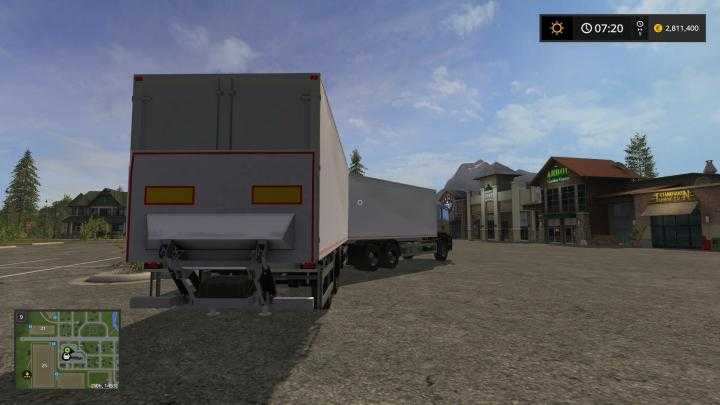 FS17 – Man Palletloader Truck + Trailer V1