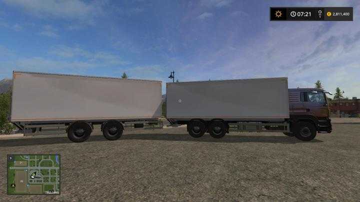 FS17 – Man Palletloader Truck + Trailer V1