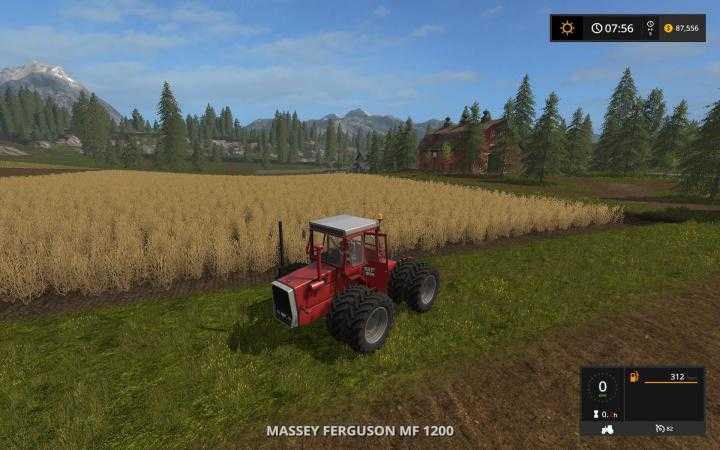 FS17 – Massey Ferguson 1200 + 1250 Tuned Tractor V1.3