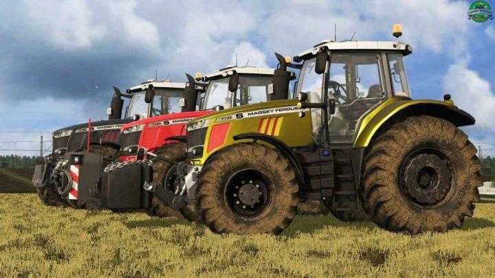 FS17 – Massey Ferguson 7700S Mr Tractor V1.1