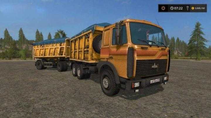 FS17 – Maz 5516 Tipper V2.2